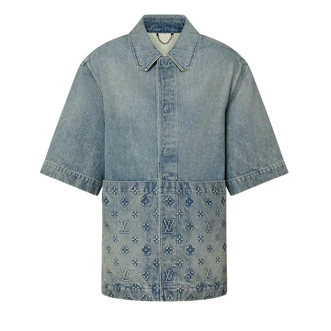 LOUIS VUITTON 'MONOGRAM' DENIM WORKWEAR SET