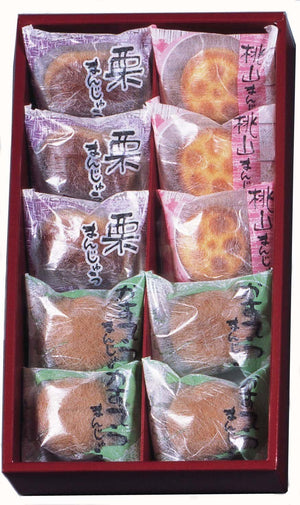 Kawachi Surugaya Famous Confection Selection, 10 pieces