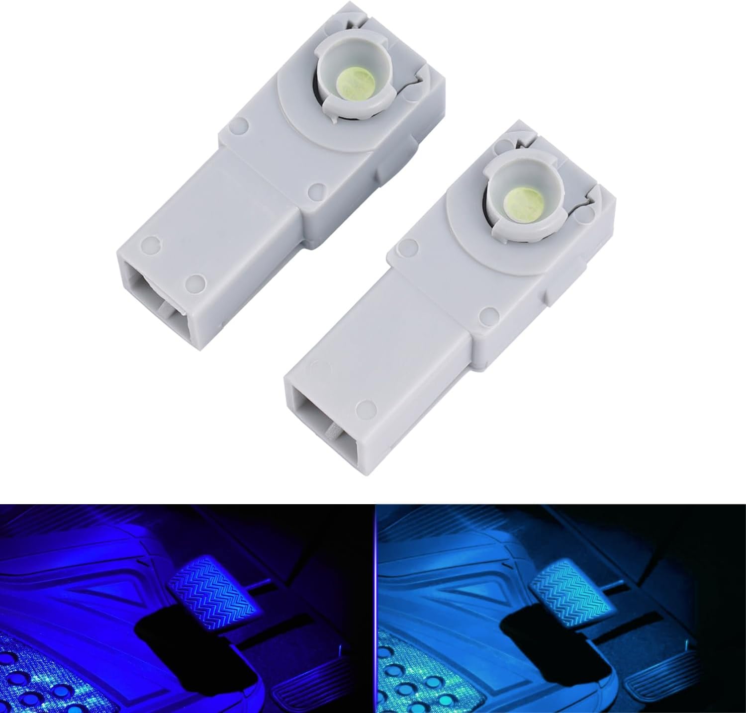 Toyota Camry 70 Series Foot Lamp LED Inner Lamp AXVH70 WA/G/X H29.7~ Exclusive Glove Box Console LED Room Lamp Interior Custom Parts Set of 2 Blue