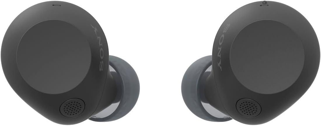 Sony WF-C710N Black Wireless Earbuds, High Performance Noise Canceling, Bluetooth Long Battery, External Sound Capture, IPX4 Splashproof, Lightweight, Compact, Multi-Point Connection