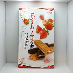 Amao Strawberry Incense Candy, 12 Pieces (6 Plains, 6 Chocolate)