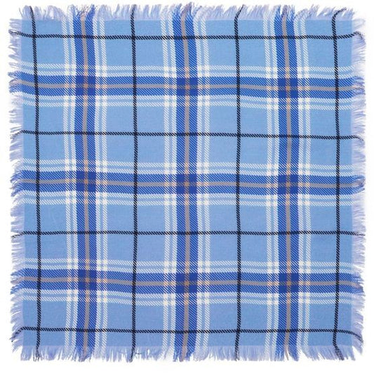 BOMPARD Mini tartan square cashmere scarf - Image 1