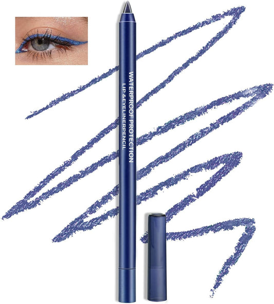 Boobeen Colorful Gel Eyeliner Pencil, Waterproof Eyeliner Pen, Matte Metallic Eyeliner Set for Women, Cream Eyeshadow Pencil Perfect for Colored Eye Makeup