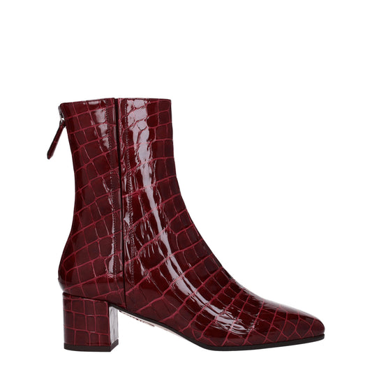 Aquazzura Groove Boots Women Skin Red/Eggplant - Image 1