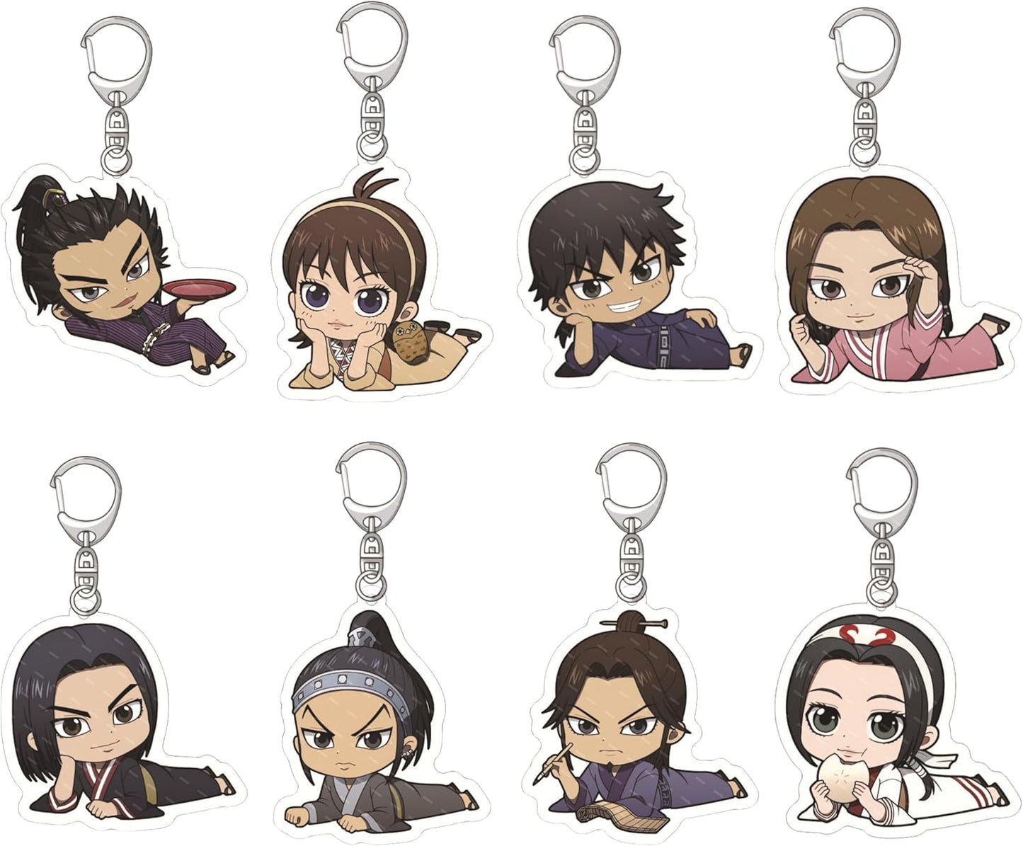 [Loraretta] キーホルダー キングダム グッズ コスプレ小物 装飾小道具 信 王騎 楊端和 嬴政 かわいい 周辺 アニメグッズ 飾り 萌えグッズ 萌えキーホルダー 誕生日 贈り物 バッグ プレゼント 装飾品 可愛い おしゃれ[非公式] [並行輸入品]