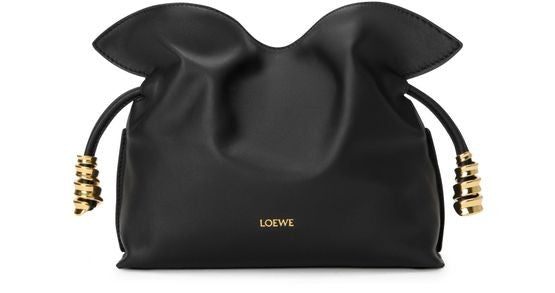 LOEWE Mini Flamenco nappa calfskin clutch - Image 1