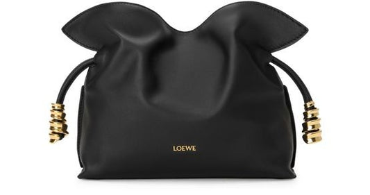 LOEWE Mini Flamenco nappa calfskin clutch - Image 1