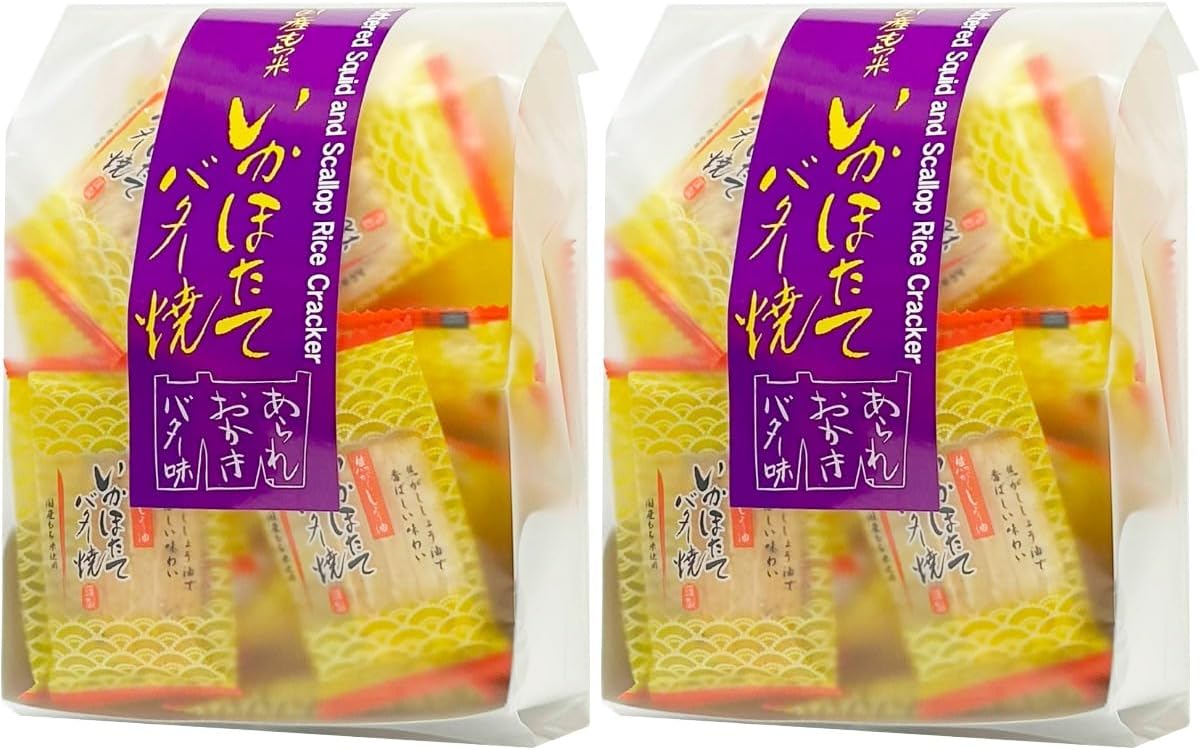 Morihaku Seika Squid Butter Grilled 1.7 oz (48 g) x 2 Bags