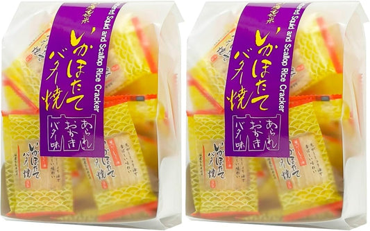 Morihaku Seika Squid Butter Grilled 1.7 oz (48 g) x 2 Bags