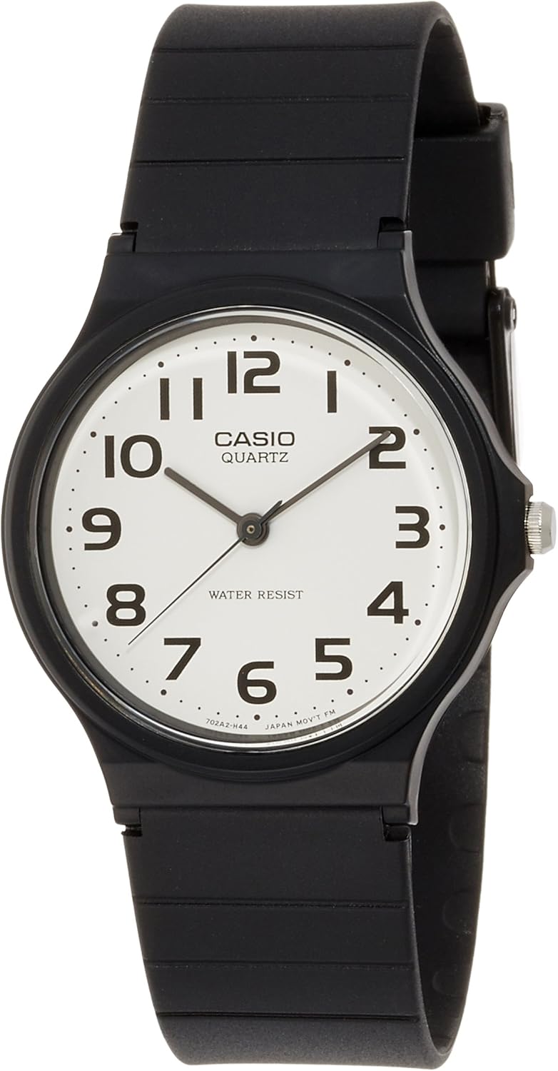 Casio import MQ-24-7B2 Wristwatch, Black, Dial color - white, watch