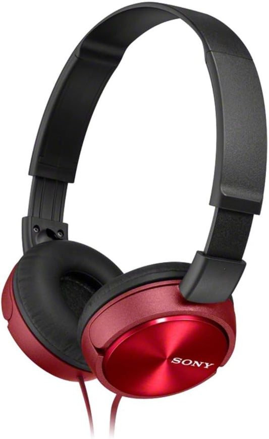 Sony Headphones MDR-ZX310: Closed-type Foldable Red MDR-ZX310 R