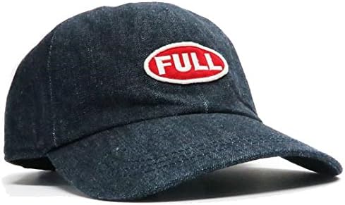 FULLCOUNT 6770 Full Count Cap, Made in Japan Brand, Denim Full Emblem Denim B.B.Cap, Baseball Cap