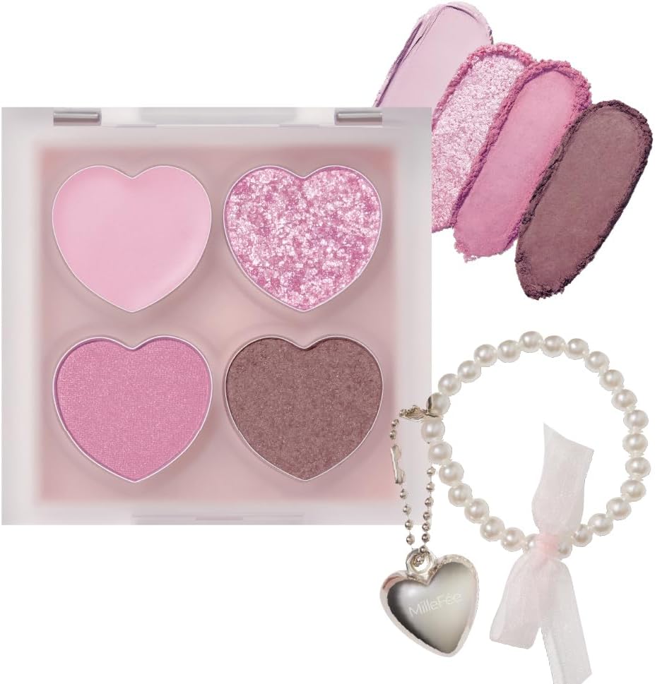 Milfee Puffy Tear Bag Palette 03 Sweet Lavender Eye Shadow Shadow Concealer Cream Liner Glitter Brevet Lilac