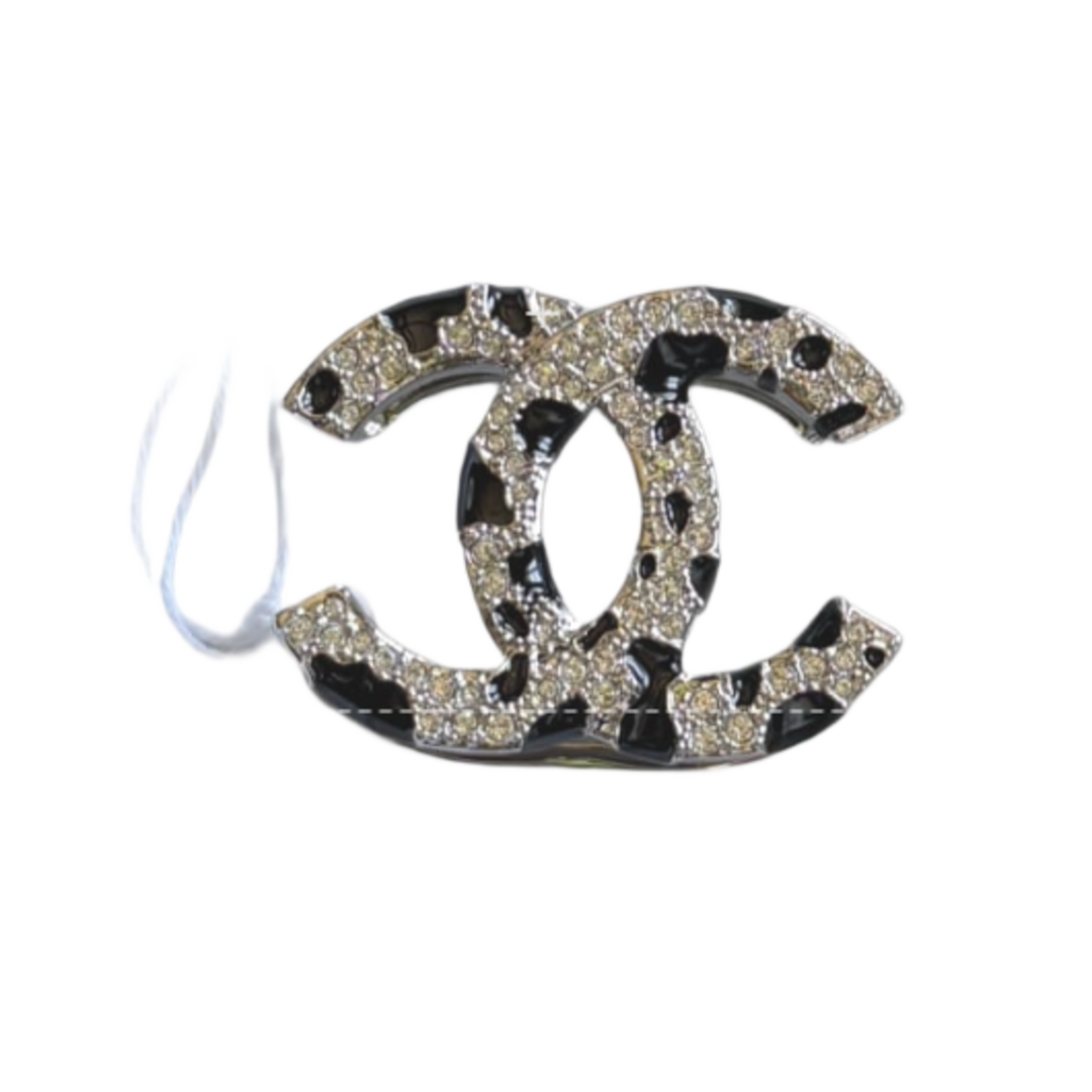 CHANEL 26A 'CRYSTAL' CC SCARF RING