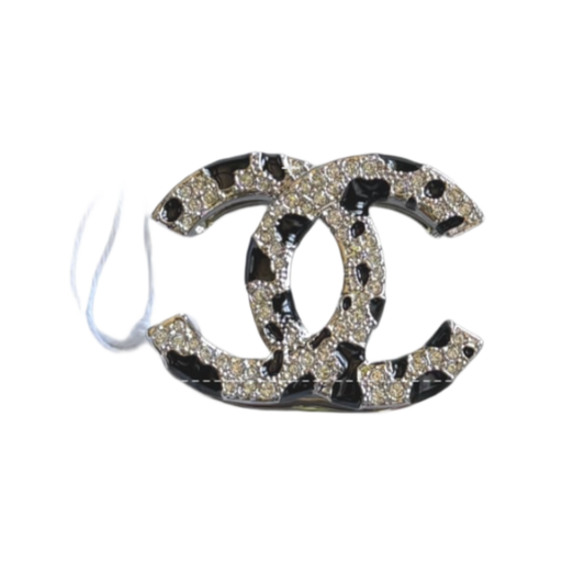 CHANEL 26A 'CRYSTAL' CC SCARF RING