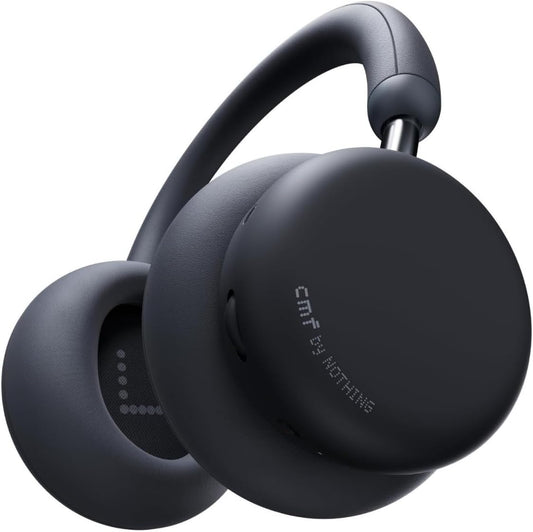 CMF by Nothing Headphone Pro Over-Ear Headphones Bluetooth 5.3 Compatible Up to 100 Hours Playback Hybrid Active Noise Cancelling LDAC & Hi-Res Certified 40mm Drivers Spatial Audio with Microphone
