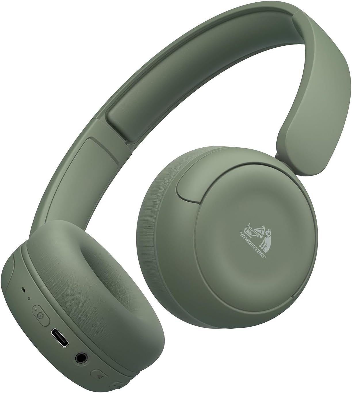 JVC Kenwood Victor HA-S60W-G Wireless Headphones Bluetooth Ver.5.4 with Microphone Multi-Point 50 Hours Playback 2WAY Wired Wireless Lightweight Compact Khaki