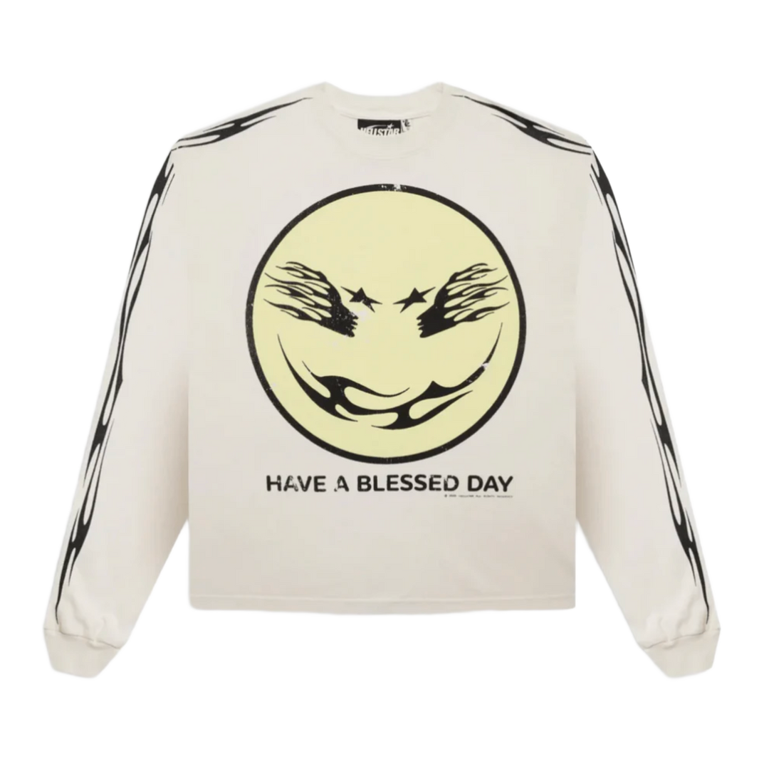 HELLSTAR 'HAVE A BLESSED DAY' LONGSLEEVE TEE