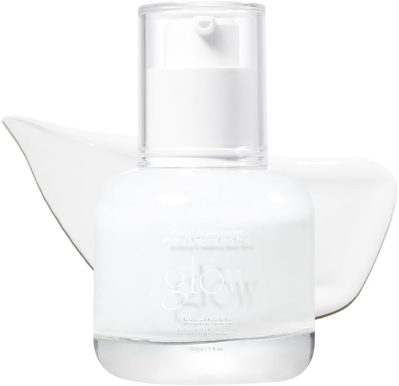 glow Breathable BB Cream #White: Cruelty Free, Artificial Fragrance Free, Essential Oil Free, Gluten Free, Lightly Warm Hydrating BB Cream, Skin Care-like Use, 30ml (1 fl oz)