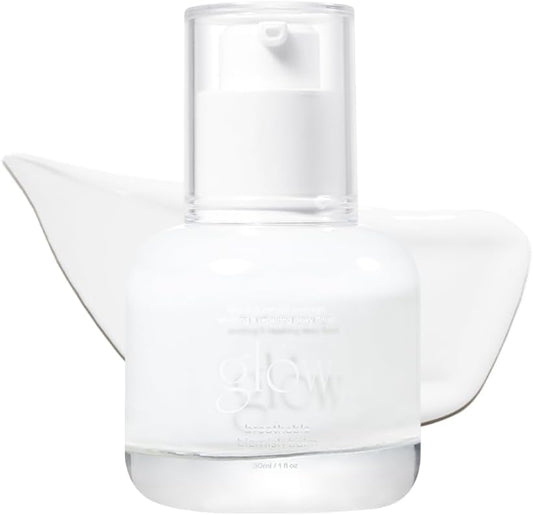 glow Breathable BB Cream #White: Cruelty Free, Artificial Fragrance Free, Essential Oil Free, Gluten Free, Lightly Warm Hydrating BB Cream, Skin Care-like Use, 30ml (1 fl oz)