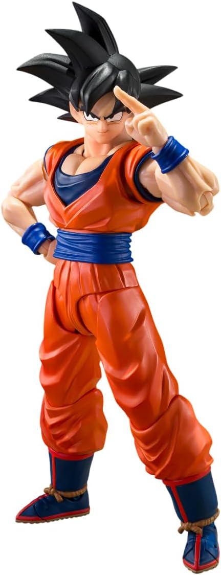 Tamashi Nations S.H. Figuarts Dragon Ball Z Son Goku (Gentle Saiyan) Approx. 5.7 inches (145 mm), PVC & ABS Pre-painted Action Figure