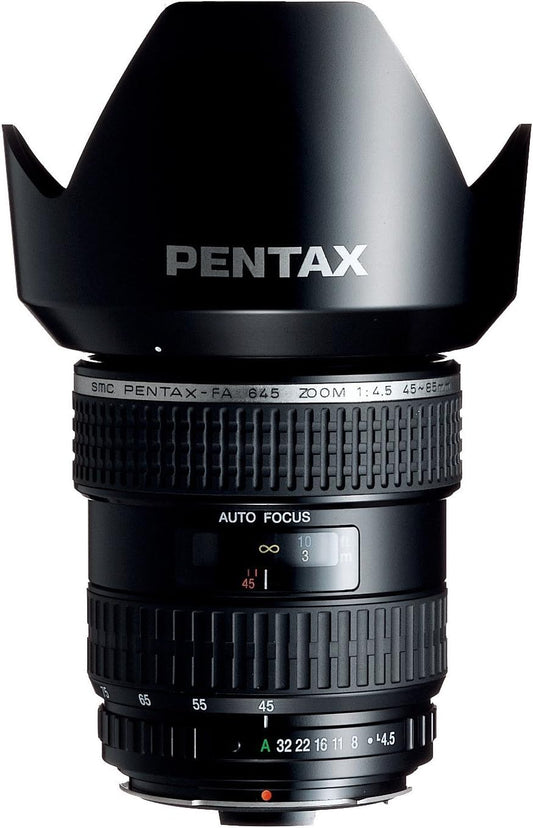 pentax 45-85mm 645n lens with case