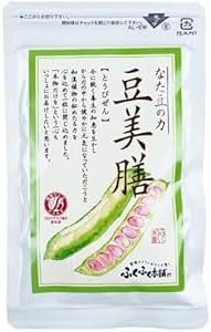 ふくふく本舗 豆美膳 なた豆の力 サプリ 鹿児島産 62粒(30～60日分) 鼻づまり 鼻炎 鼻水