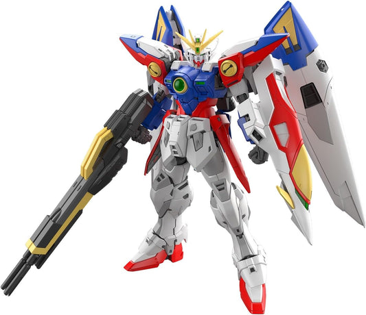 BANDAI SPIRITS RG Mobile Suit Gundam W Wing Gundam Zero 1/144 Scale Pre-colored Plastic Model