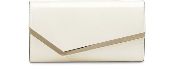 JIMMY CHOO Emmie パテントレザー クラッチ - Image 1