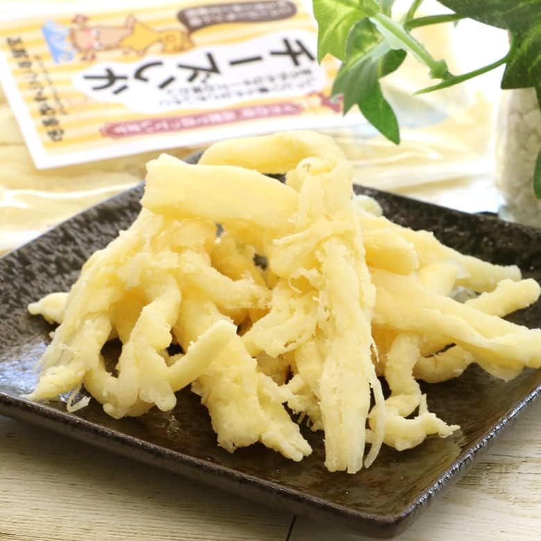 Hokkaido Iine Market: Infinite Snacks! From Squid City Hakodate, Thick Cheese Squid, 2.1 oz (60 g) x 2 Bags, Hakodate, Infinite Snacks, Perfect for Liquor, Delicious, Cheese Lovers!