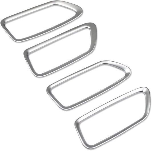 RUIQ Toyota Corolla Sport 210 Series (2018 and later) Interior Front Rear Inner Door Handle Garnish Designed for Toyota Corolla Sport (Satin Silver)