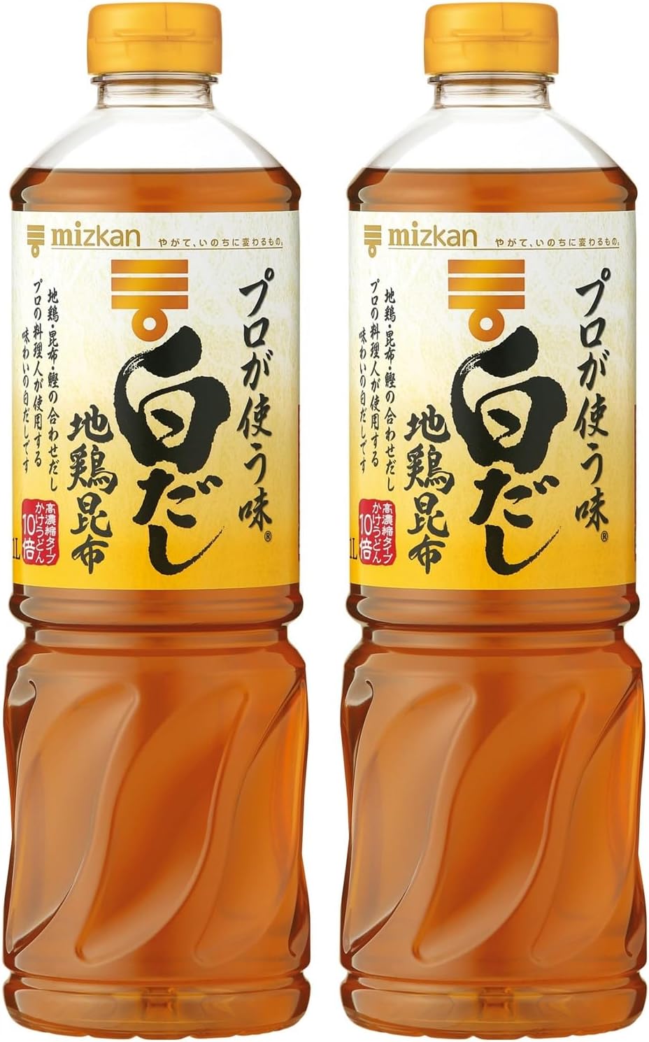 Mitsukan Professional-Use Flavor White Dashi 33.8 fl oz (1 L) x 2 Bottles Mentsuyu