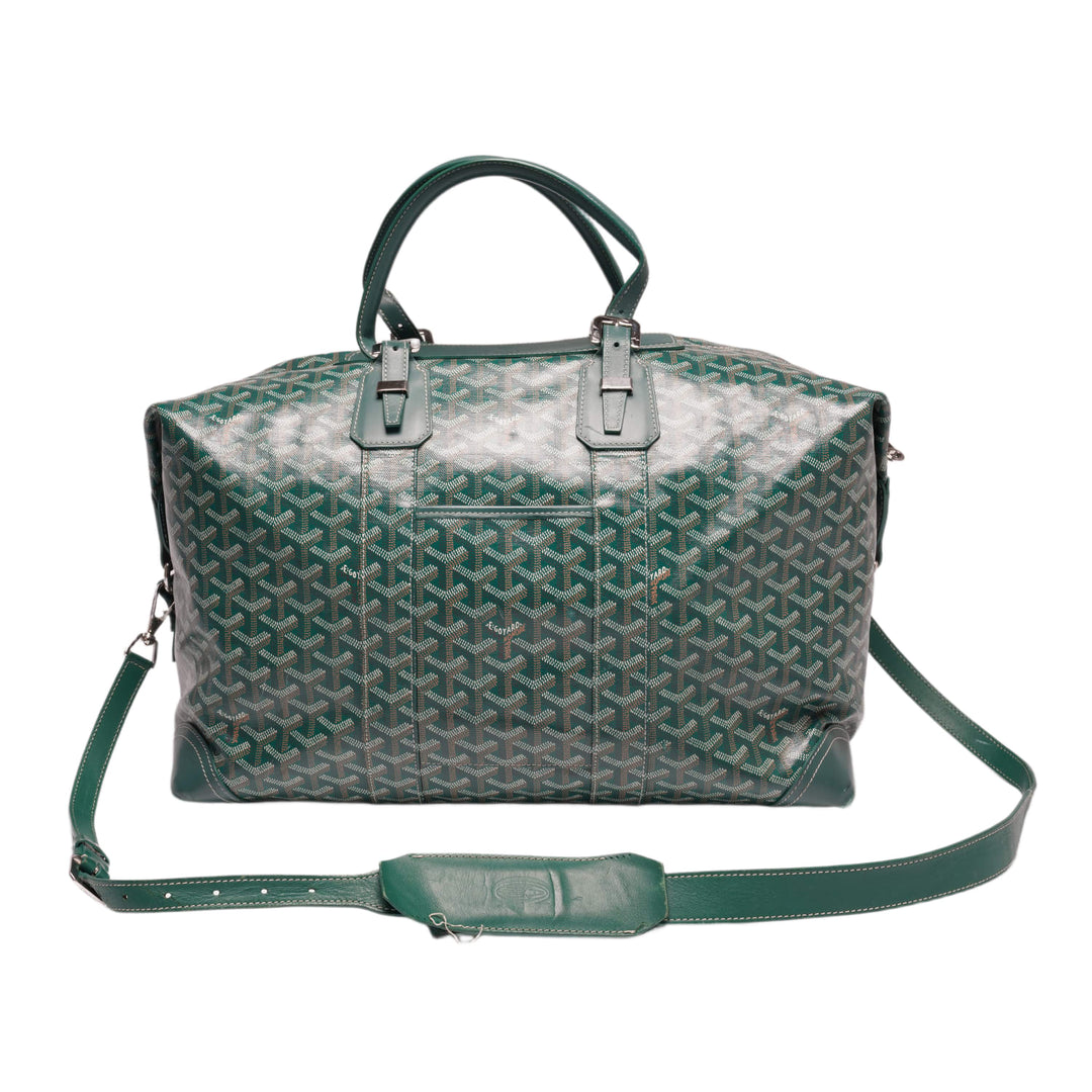 GOYARD 'GREEN' BOWLING 45 DUFFLE BAG