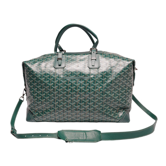 GOYARD 'GREEN' BOWLING 45 DUFFLE BAG