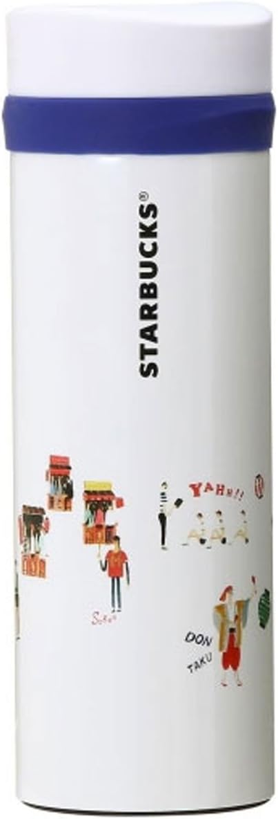 Starbucks Staba, Japan Limited, Fukuoka Limited, Stainless Steel Bottle, Renewal Design, Japanese Style, Omikoshi, Restaurants, Festivals, Festivals, Kimono, Lanterns, Dontak, Fukuoka Region Limited, Dark Navy Blue Tumbler, My Bottle, 12.0 fl oz (355 ml)