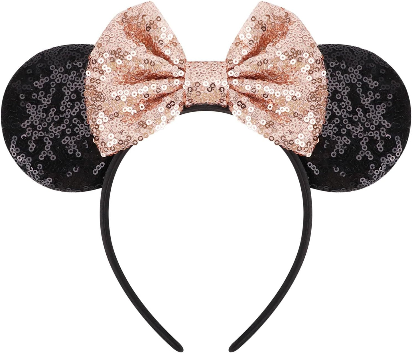 DRESHOW Mouse Ears Bow Sequins Party Decoration Cosplay Costume for Girls and Women