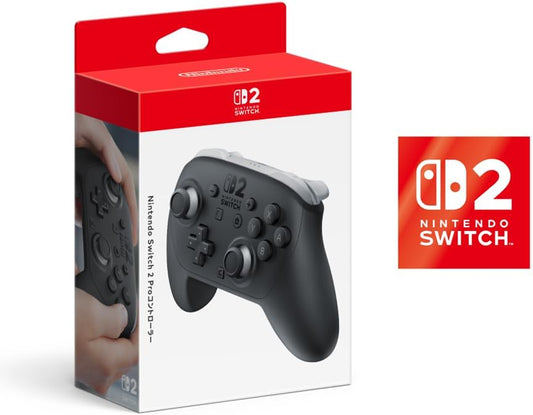 【任天堂純正品】Nintendo Switch 2 Proコントローラー 【限定特典】Nintendo Switch 2 ロゴデザインステッカー 同梱