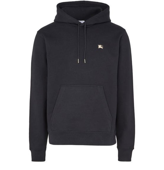 BURBERRY Cotton hoodie with EKD crest - Image 1