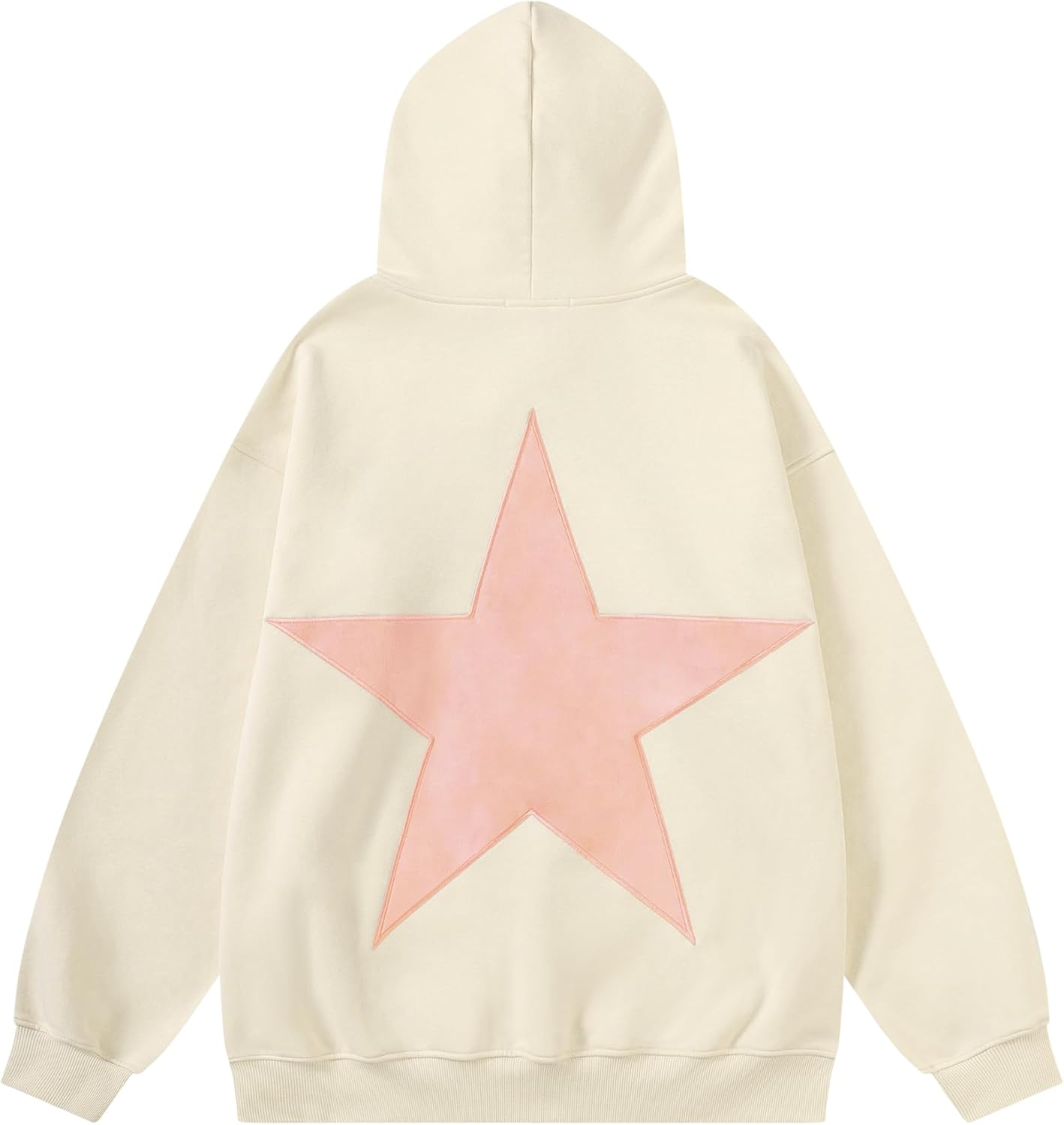 Aelfric Eden Sudaderas con capucha de estrellas Y2k de gran tamaño con estampado gráfico estilo 90s con cuello redondo de manga larga sudaderas con capucha estilo Pullover