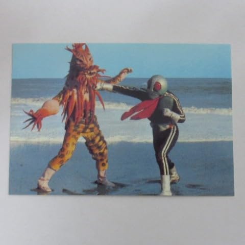 2003カルビー仮面ライダーカードNo.338イソギンジャガーと一騎打ち≪仮面ライダーチップスカード≫