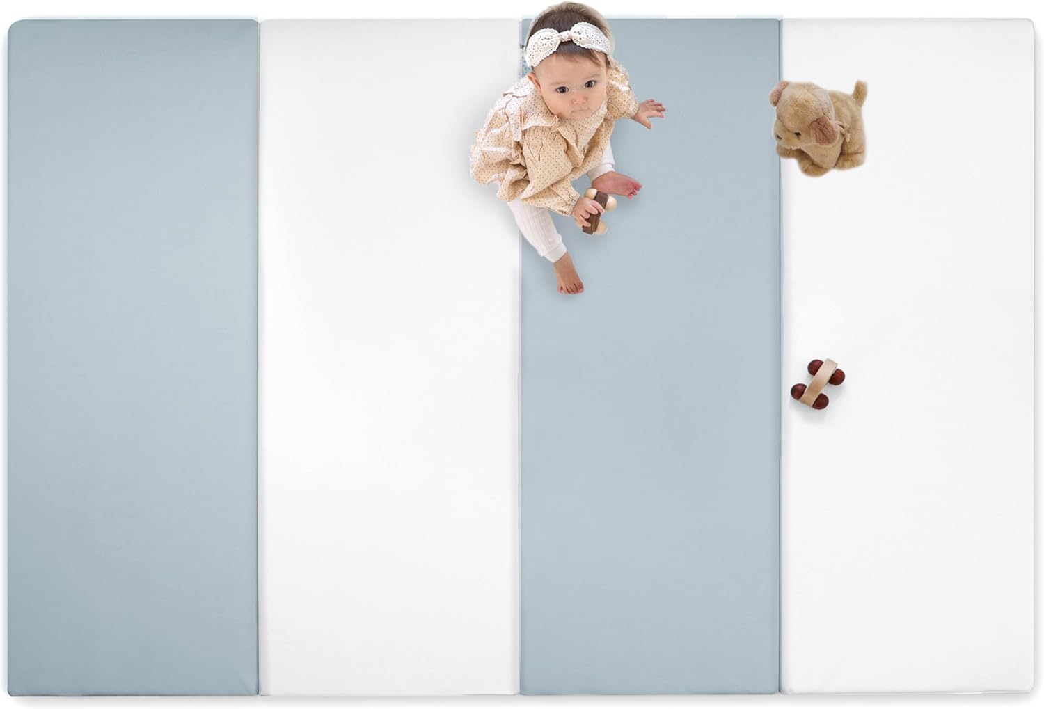 (ケラッタ) プレイマット 折りたたみ リバーシブル 赤ちゃん 床暖房 1級防音 防水 厚手