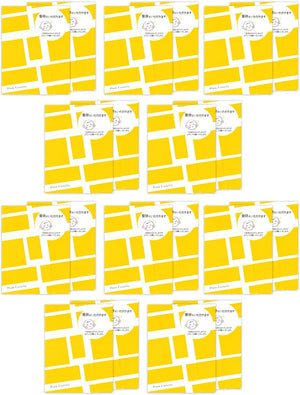 Nagasaki Shinsendo Workplace Gift Sweets, Yellow Castella of Happiness, Individually Wrapped, Set of 20, Handbag Included, TK20x20