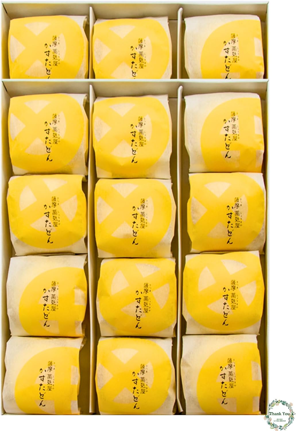 Satsuma Steam Shop Kasutadon (15 Pieces) Kagoshima Souvenir Sweets