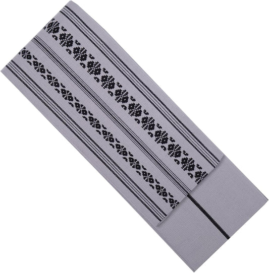 [TOuWA] Square Obi Belt, Cotton, Men's, Men's, Gentlemen, Yukata, Kimono, Kyudo Kimono, Kimono, Kimono, with Tie Guide Included