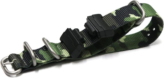 Soubi G-Shock Custom Compatible Belt, NATO Nylon, Camouflage, gs-b9