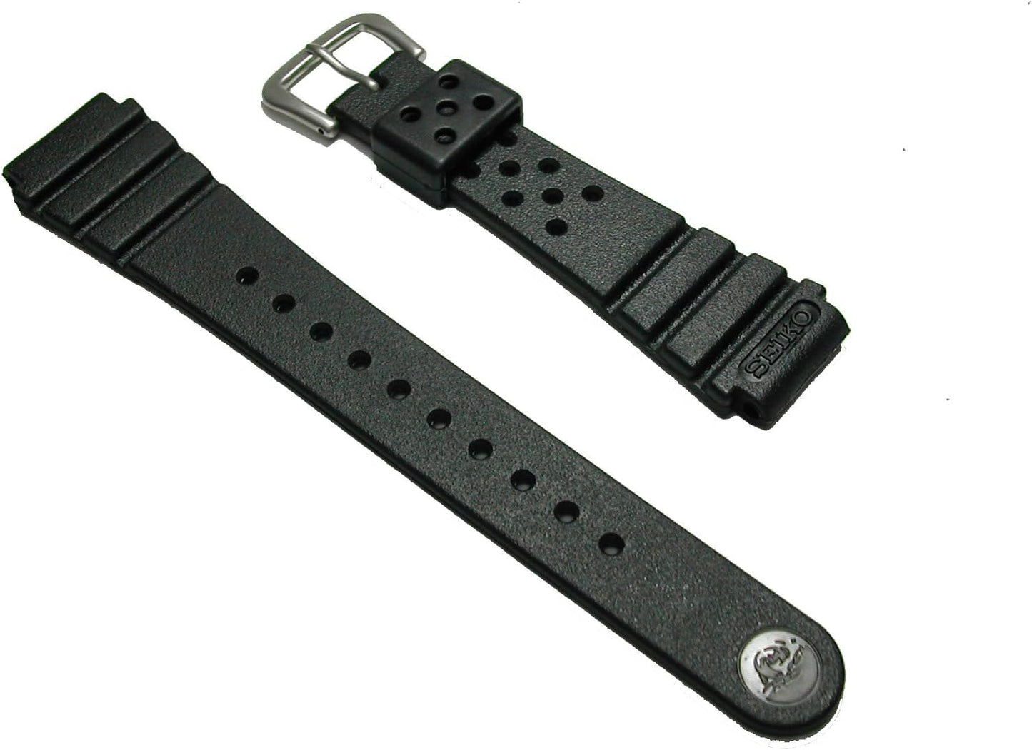 Seiko DAL3BP Men's 0.7 inch (19 mm) Urethane Band