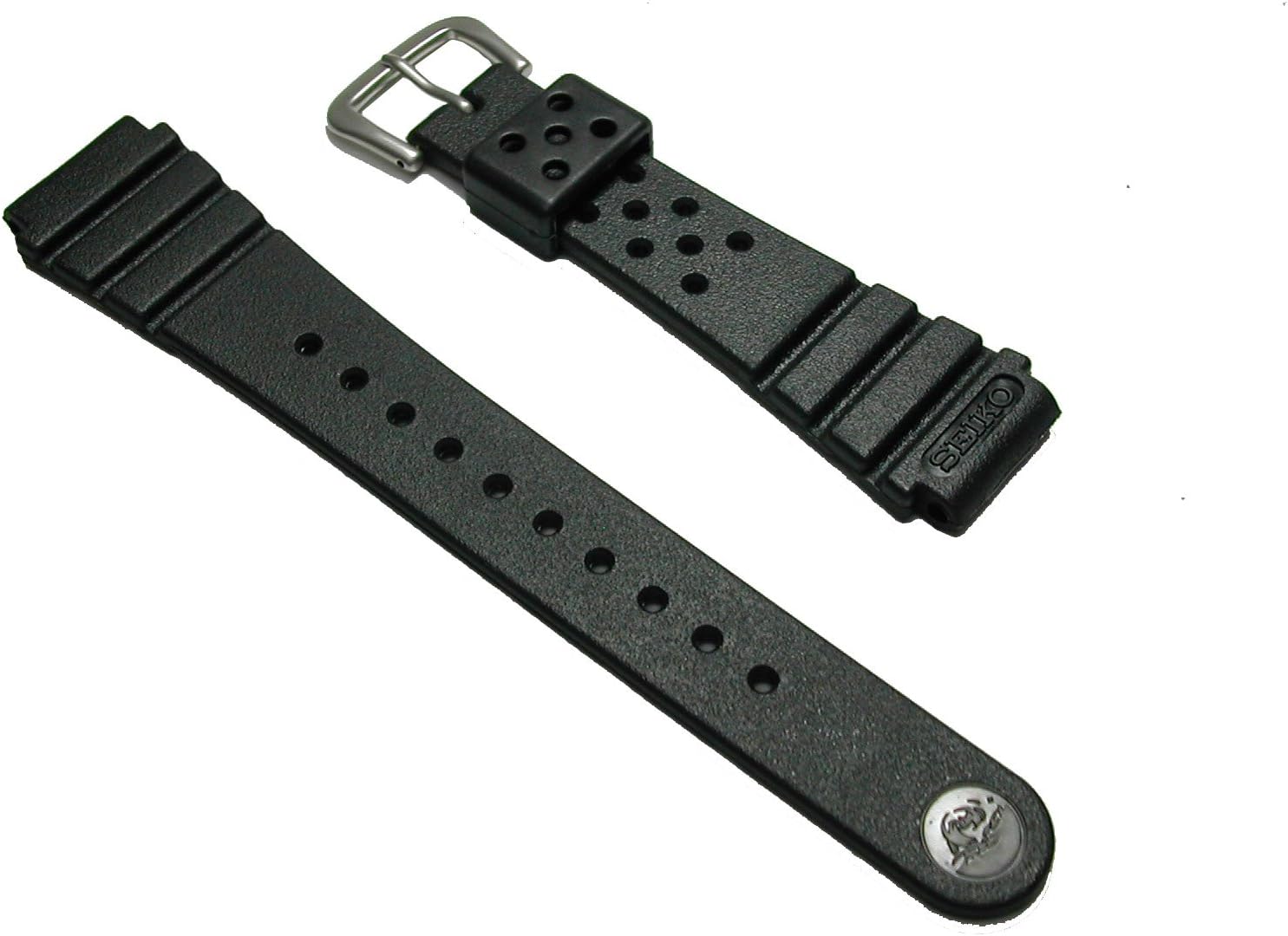 Seiko DAL3BP Men's 0.7 inch (19 mm) Urethane Band