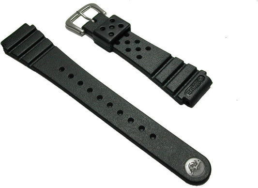 Seiko DAL3BP Men's 0.7 inch (19 mm) Urethane Band