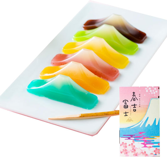 Meiji Foods Industry Harukichi Fuji Go-kan, 6 Pieces, Greetings