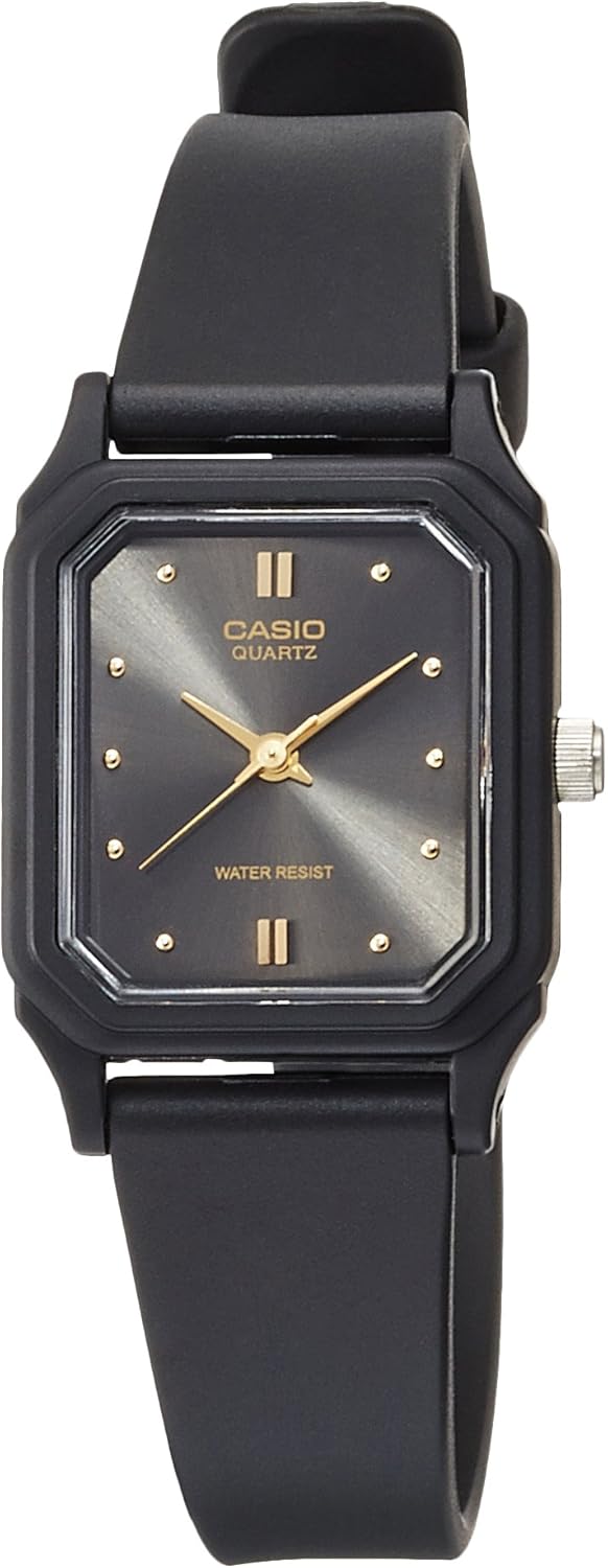 Casio import LQ-142E-1A Wristwatch, Black, Dial Color - Grey, watch